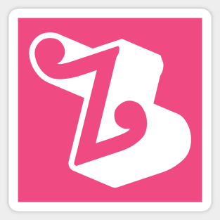 Barbie Z Sticker